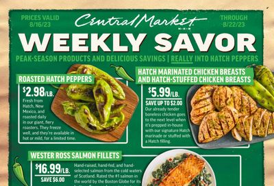Central Market (TX) Weekly Ad Flyer Specials August 16 to August 22, 2023