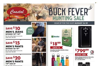 Coastal Farm & Ranch Weekly Ad Flyer Specials August 16 to August 29, 2023
