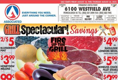 Associated Supermarkets (NY) Weekly Ad Flyer Specials August 18 to August 24, 2023