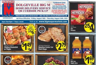 Big M (NY, PA) Weekly Ad Flyer Specials August 18 to August 24, 2023