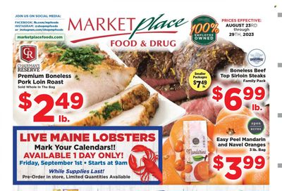 Marketplace Foods (ND) Weekly Ad Flyer Specials August 23 to August 29, 2023