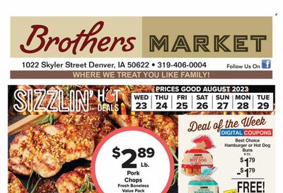 Brothers Market (IA, KS, MO) Weekly Ad Flyer Specials August 23 to August 29, 2023