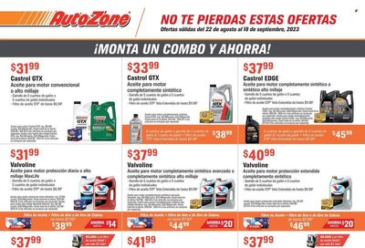 Autozone (PR) Weekly Ad Flyer Specials August 22 to September 18, 2023