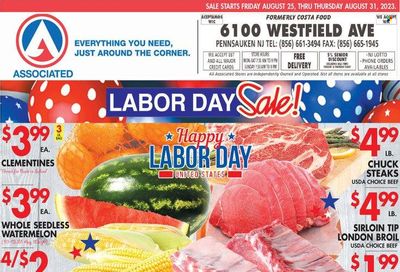 Associated Supermarkets (NY) Weekly Ad Flyer Specials August 25 to August 31, 2023