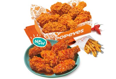 Popeyes Chicken Adds Sweet N' Spicy Wings to their Menu for a Limited Time Only