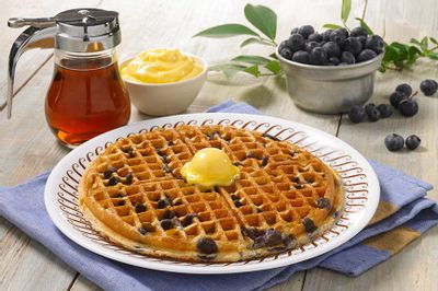 Waffle House Welcomes Back their Popular Blueberry Waffles for a Limited Time