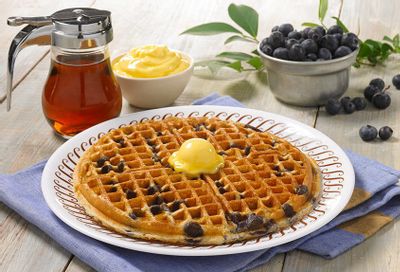 Waffle House Welcomes Back their Popular Blueberry Waffles for a Limited Time