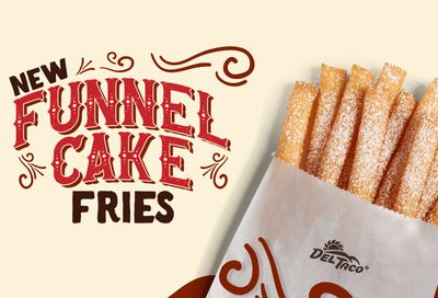 Del Taco Launches their Brand New Funnel Cake Fries