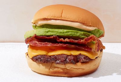 Shake Shack Showcases their Popular Avocado Bacon Burger