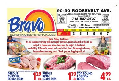 Bravo Supermarkets (CT, FL, MA, NJ, NY, PA) Weekly Ad Flyer Specials September 1 to September 7, 2023