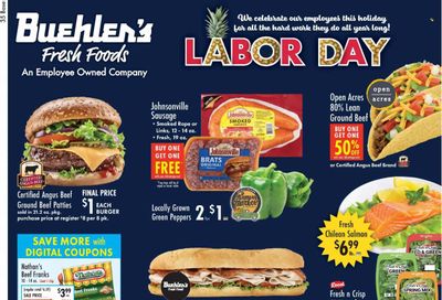 Buehler's (OH) Weekly Ad Flyer Specials August 30 to September 5, 2023