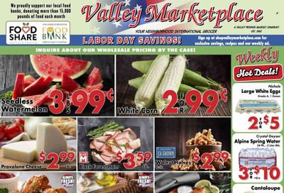 Valley Marketplace (CA) Weekly Ad Flyer Specials August 30 to September 5, 2023
