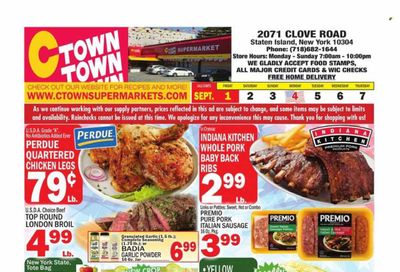 C-Town (CT, FL, MA, NJ, NY, PA) Weekly Ad Flyer Specials September 1 to September 7, 2023