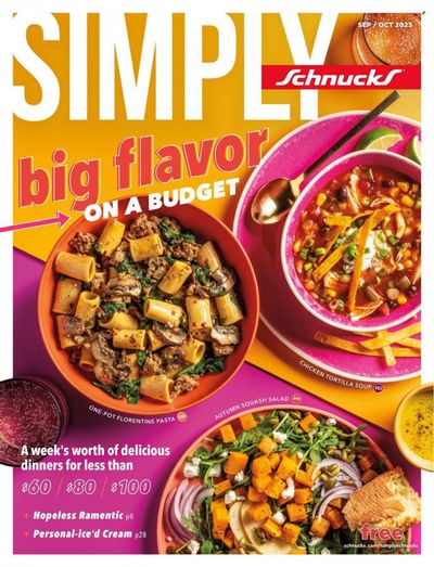 Schnucks (IA, IL, IN, MO) Weekly Ad Flyer Specials September 1 to October 31, 2033