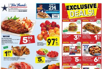 Tom Thumb (TX) Weekly Ad Flyer Specials September 6 to September 12, 2023