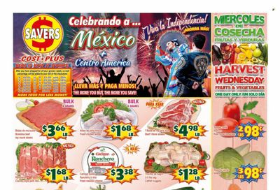 Savers Cost Plus (TX) Weekly Ad Flyer Specials September 6 to September 12, 2023