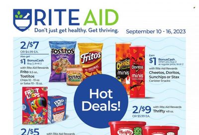 RITE AID Weekly Ad Flyer Specials September 10 to September 16, 2023