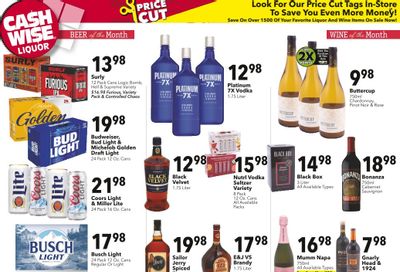 Cash Wise Liquor Only (MN) Weekly Ad Flyer Specials September 10 to September 16, 2023