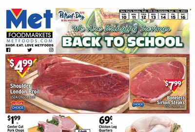 Met Foodmarkets Weekly Ad Flyer Specials September 10 to September 16, 2023