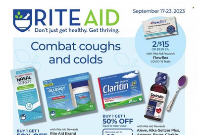 RITE AID Weekly Ad Flyer Specials September 17 to September 23, 2023
