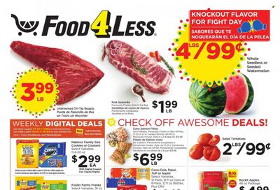 Food 4 Less (CA) Weekly Ad Flyer Specials September 13 to September 19, 2023