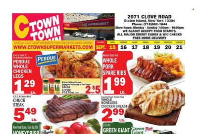 C-Town (CT, FL, MA, NJ, NY, PA) Weekly Ad Flyer Specials September 15 to September 21, 2023