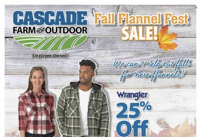 Cascade Farm And Outdoor (OR, WA) Weekly Ad Flyer Specials September 13 to September 19, 2023