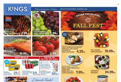 Kings Food Markets (CT, NJ, NY) Weekly Ad Flyer Specials September 15 to September 21, 2023