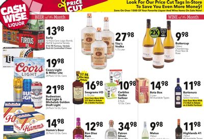 Cash Wise Liquor Only (MN) Weekly Ad Flyer Specials September 17 to September 23, 2023