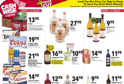 Cash Wise Liquor Only (MN) Weekly Ad Flyer Specials September 17 to September 23, 2023