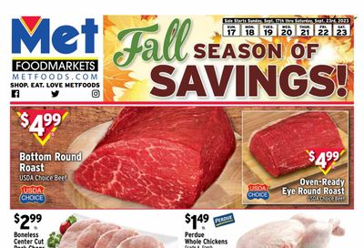 Met Foodmarkets Weekly Ad Flyer Specials September 17 to September 23, 2023 Met Foodmarkets Weekly Ad Flyer Specials September 17 to September 23, 2023