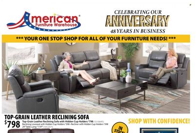American Furniture Warehouse (AZ, CO, TX) Weekly Ad Flyer Specials September 17 to October 8, 2023