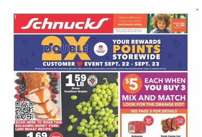 Schnucks (IA, IL, IN, MO) Weekly Ad Flyer Specials September 20 to September 26, 2023 Schnucks (IA, IL, IN, MO) Weekly Ad Flyer Specials September 20 to September 26, 2023