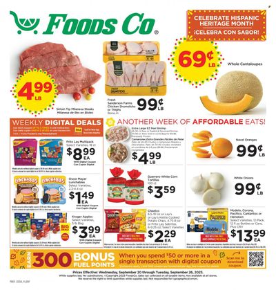 Foods Co (CA, OH, VA) Weekly Ad Flyer Specials September 20 to September 26, 2023