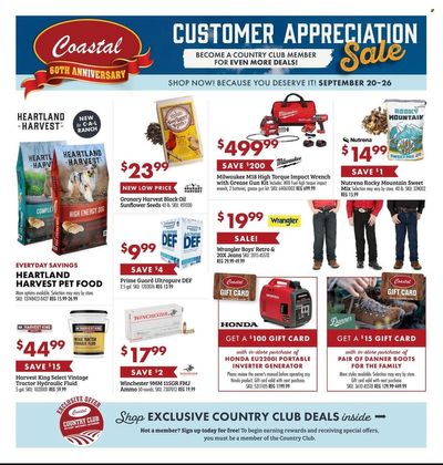 Coastal Farm & Ranch Weekly Ad Flyer Specials September 20 to September 26, 2023