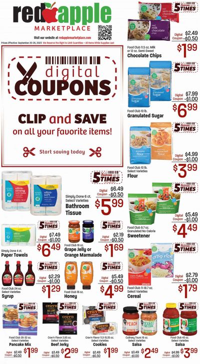 Red Apple Marketplace (OR) Weekly Ad Flyer Specials September 20 to September 26, 2023