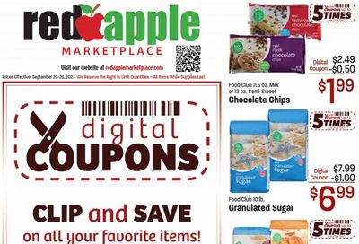 Red Apple Marketplace (OR) Weekly Ad Flyer Specials September 20 to September 26, 2023