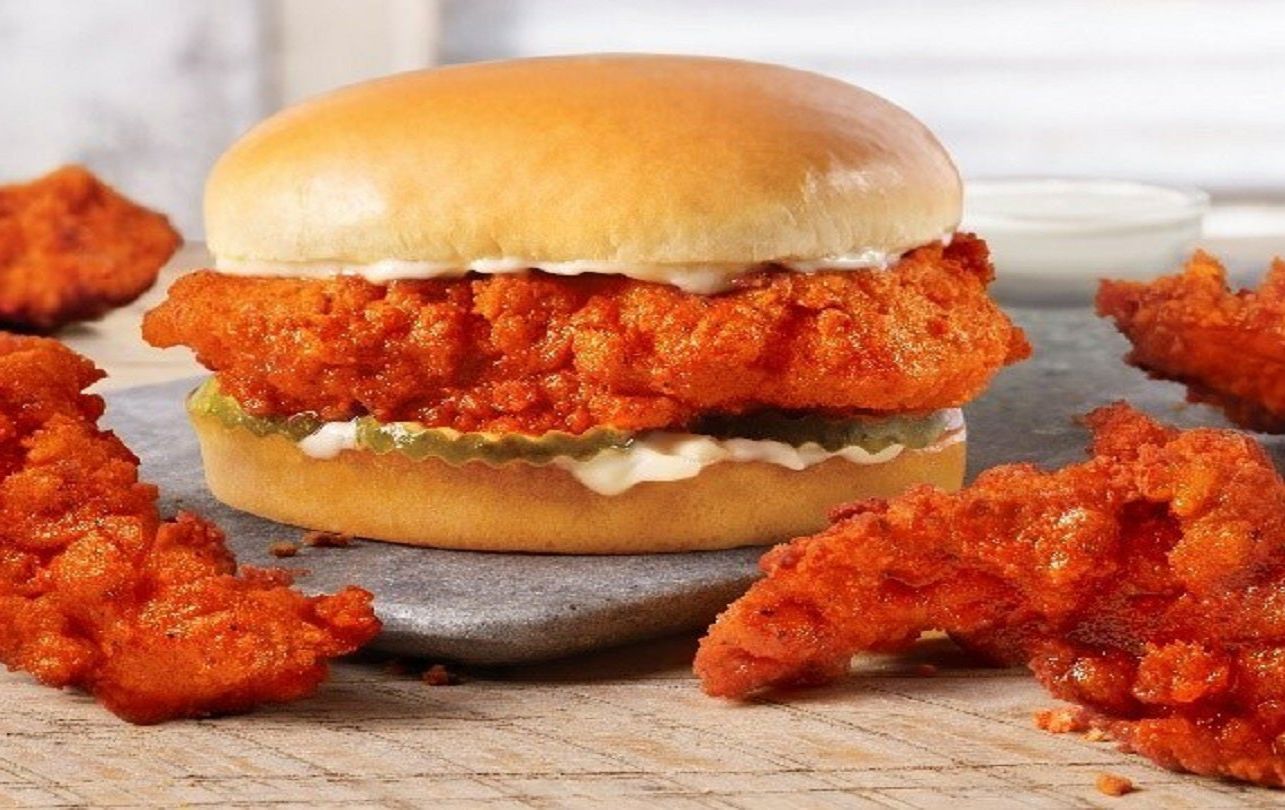 The Nashville Hot Hand-Breaded Chicken Sandwich Arrives at Hardee’s 