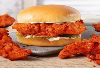 The Nashville Hot Hand-Breaded Chicken Sandwich Arrives at Hardee’s 