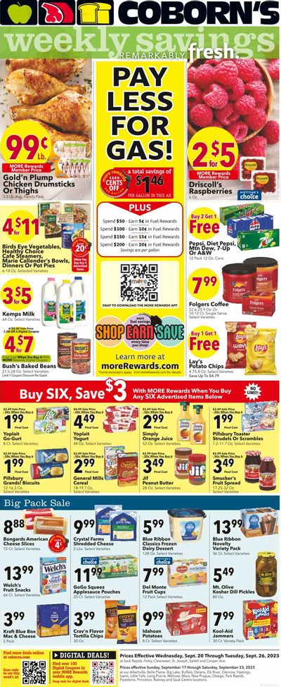 Coborn's (MN, SD) Weekly Ad Flyer Specials September 20 to September 26, 2023