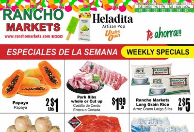 Rancho Markets (UT) Weekly Ad Flyer Specials September 19 to September 25, 2023