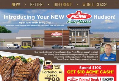 ACME Fresh Market (OH) Weekly Ad Flyer Specials September 21 to September 27, 2023