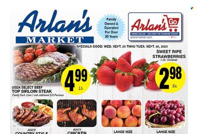 Arlan's Market (TX) Weekly Ad Flyer Specials September 20 to September 26, 2023