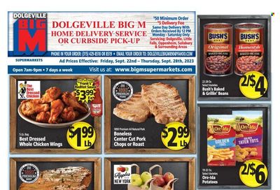 Big M (NY, PA) Weekly Ad Flyer Specials September 22 to September 28, 2023