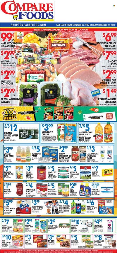 Compare Foods (CT, MD, NC, NJ, NY, RI) Weekly Ad Flyer Specials September 22 to September 28, 2023