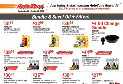 Autozone Weekly Ad Flyer Specials September 19 to October 16, 2023