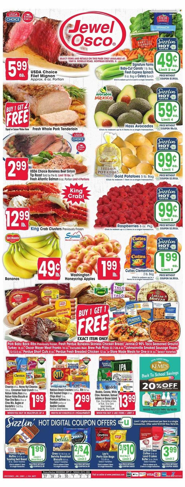 Jewel Osco (IL) Weekly Ad Flyer Specials September 27 to October 3, 2023