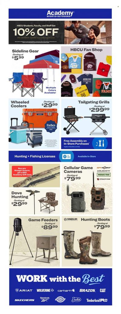 Academy Sports + Outdoors Weekly Ad Flyer Specials September 24 to October 1, 2023