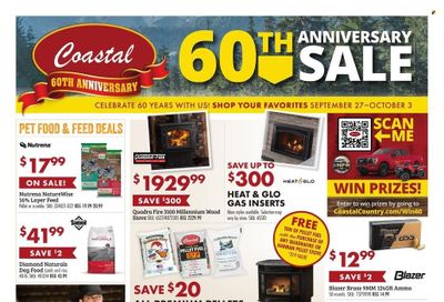 Coastal Farm & Ranch Weekly Ad Flyer Specials September 27 to October 3, 2023