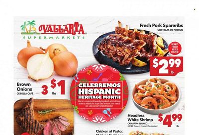Vallarta (CA) Weekly Ad Flyer Specials September 27 to October 3, 2023